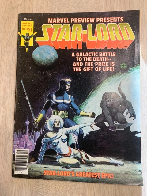 Marvel Preview 14 Star-Lord Vf+ 1978 3Rd Star-Lord Guardians Of The Galaxy