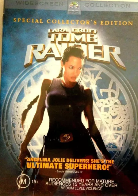 Lara Croft Tomb Raider - Angelina Jolie - DVD New