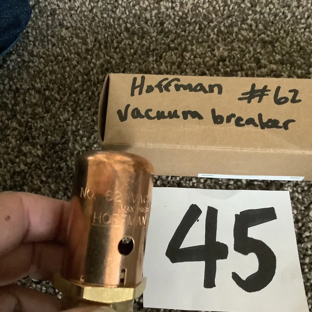 Hoffman Specialty 499100 Vacuum Breaker #62 - 3/4 Inch - New in Box