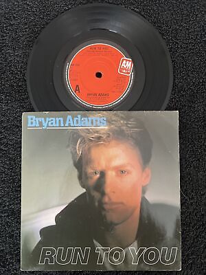 Bryan Adams – Run To You / I'm Ready 7'' Vinyl Single 1984 1st PLAY TESTED VG+