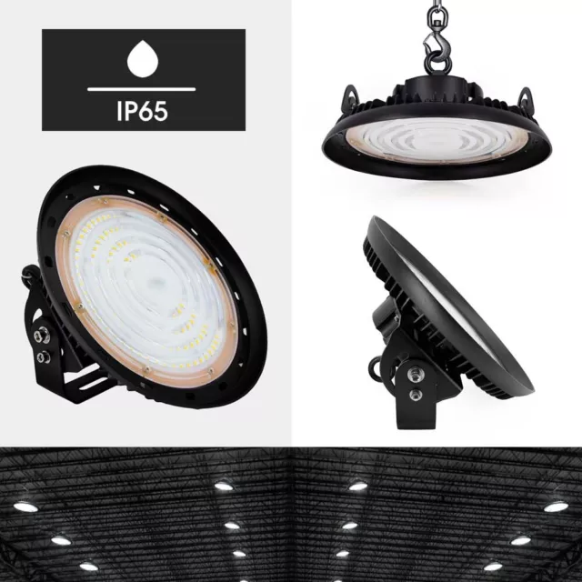 UFO LED High Bay Light 50W/100W/150W/200W Commercial Warehouse Industrial Lamp