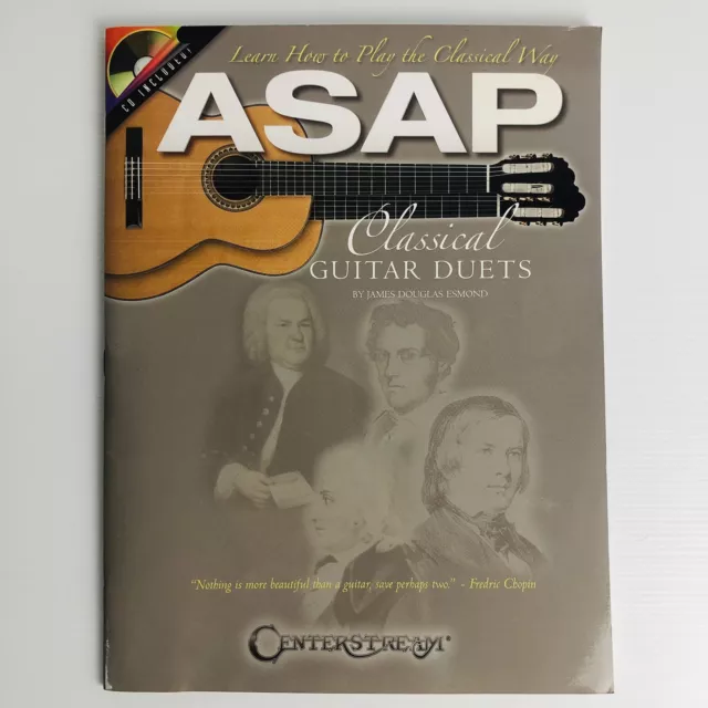 ASAP Classical Guitar Duets: Learn How to Play the Classical Way With Audio CD