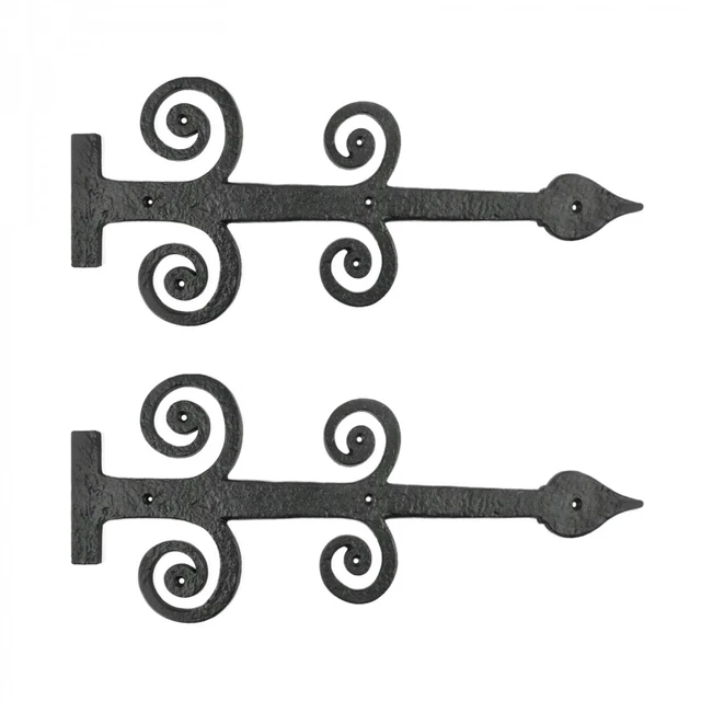Decorative Heavy Duty Dummy Hinge Rustic 16" L Pack of 2 Renovators Supply