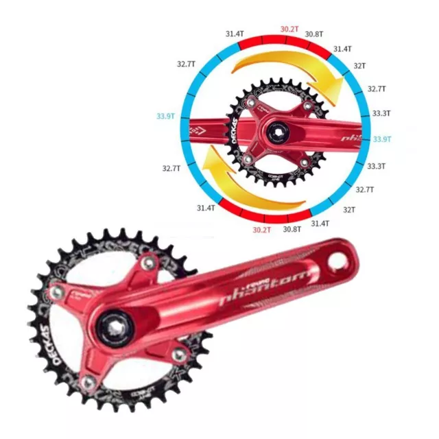 DECKAS 104BCD Round Narrow Wide Chainring Enhance Your Bike's Performance