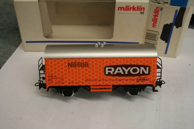 Wagon Märklin H0 SBB CFF Nestlé Dessert – Édition Limitée – LNIB