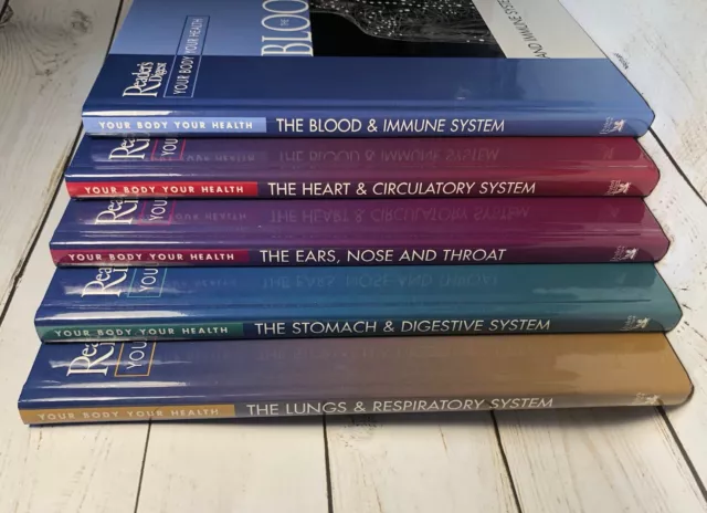 Reader’s Digest Your Body Your Health Set Of 5 Hardcover Books