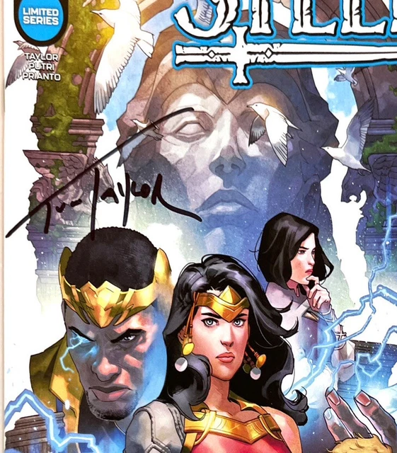 Dark Knights Of Steel #3 Yasmine Putri Variant Signed By Tom Taylor W/Coa 2