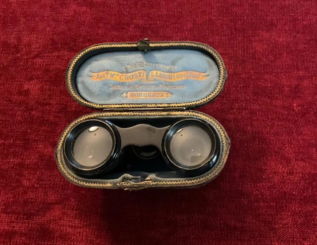 Jumelles De Théâtre Anciennes – Opticien Borde Paris Haussmann N°1