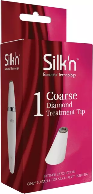 Silk'N Revit Essential Treatment Tip - Coarse - Face Scrub - Diamond Exfoliator