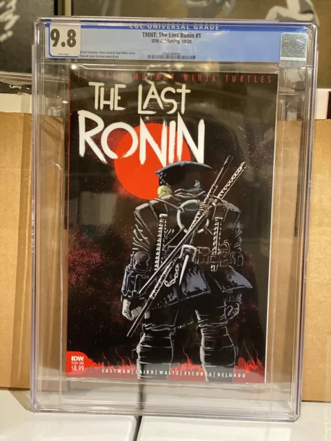 TMNT The Last Ronin #1 CGC 9.8 WP 1st Print Teenage Mutant Ninja Turtles IDW