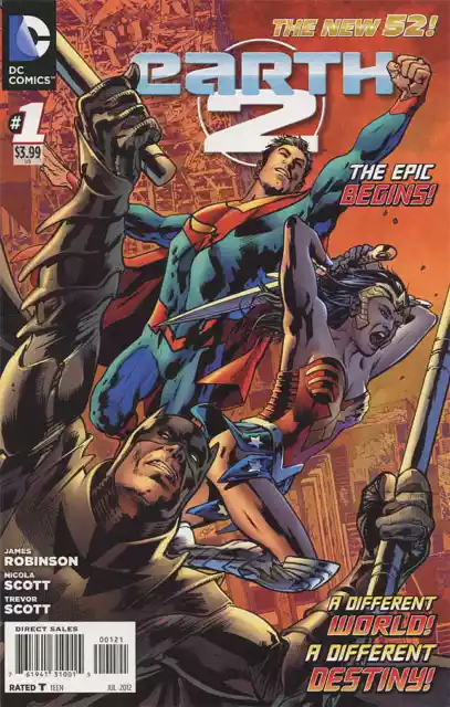 Earth 2 #1A VF/NM; DC | New 52 1:25 Variant Bryan Hitch - we combine shipping