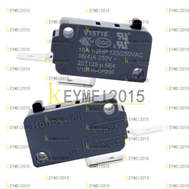 Gebildet Lot 50 Interrupteurs Fin De Course Micro - NO+NC 1A 125V AC 3 Broches - Pour Arduino Et Électronique