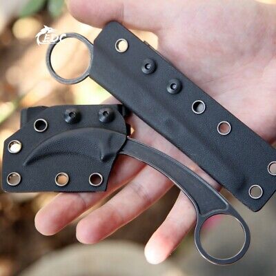 EDC Mini Pocket Survival Knife Camping Claw Blade Keychain Outdoor Multi Tool