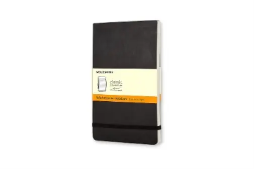 Moleskine Soft Cover Pocket Ruled Reporter Notebook: Black (Notebook)