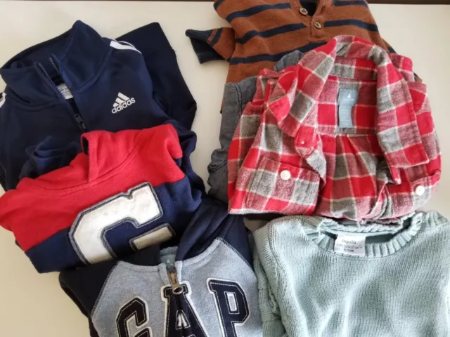 Boys Infant Clothes hoodie adidas baby gap 12-18m bulk lot