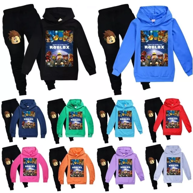 Bzdaisy ROBLOX Zipper Jacket and Trousers Set - Stylish Gaming