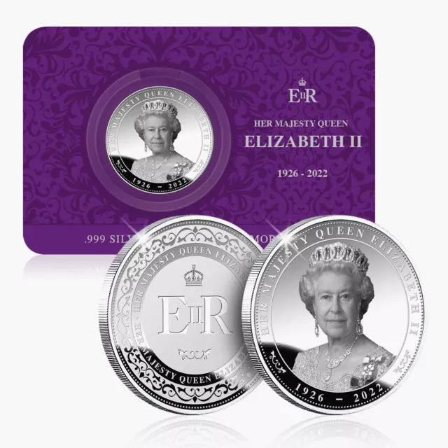 Celebrating the Life of Her Majesty Queen Elizabeth II Commemorative Silver Coin