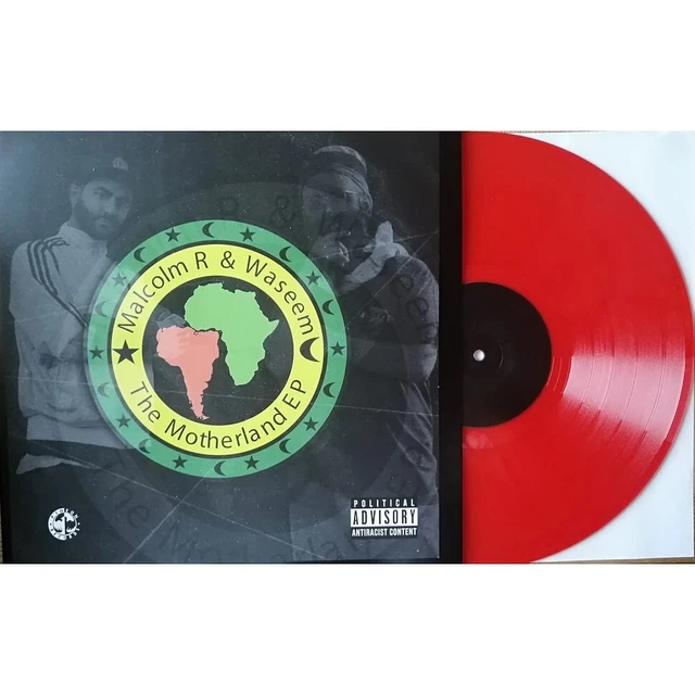 Wseem R RARE MALCOLM R & Waseem - The Motherland RED Vinyl Edition (2022 -UE ...
