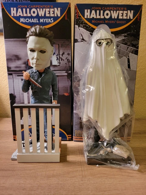 MICHAEL MYERS Halloween Ghost and  Regular Michael Myers Royal Bobbles Bundle. 2