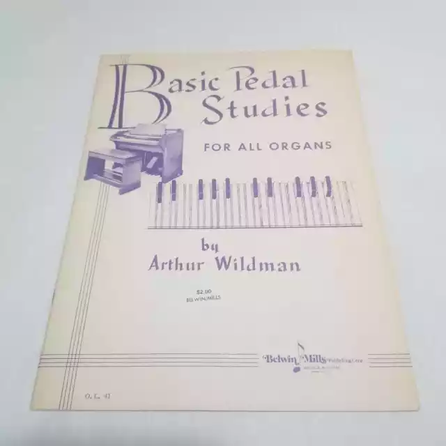 Basic Pedal Studies for All Organs by Arthur Wildman 1952