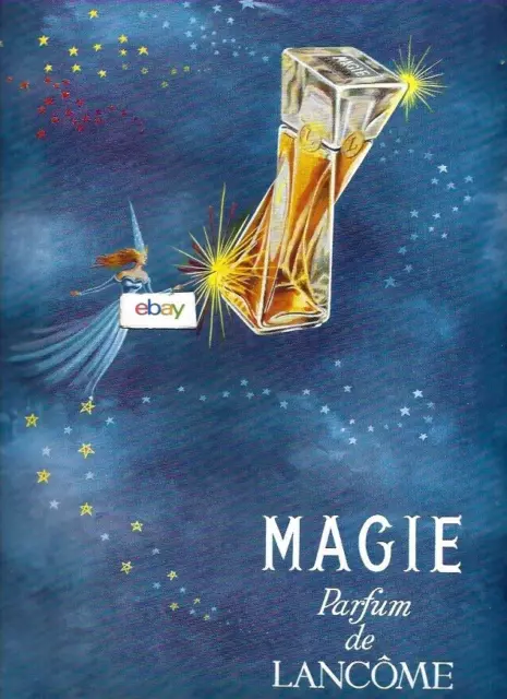 Magie Parfum De Lancome Art Work 1958 French Ad