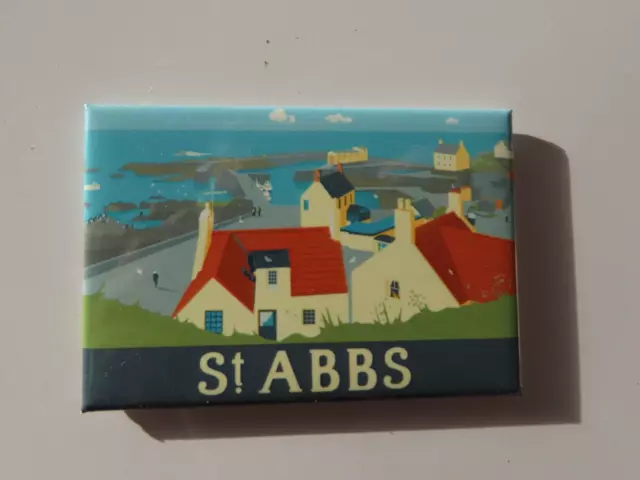 ST ABBS. Schottland. Kühlschrankmagnet. Top Zustand