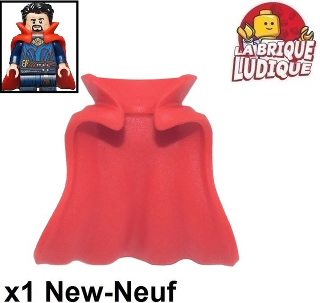 LEGO 1X MINIFIG Cape Rubber Cloak of Levitation Doctor Strange Red