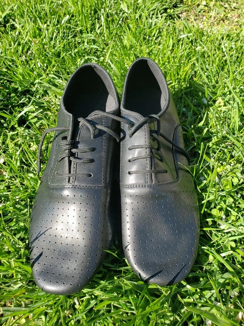 Black Dance Dress Shoe Size 10M