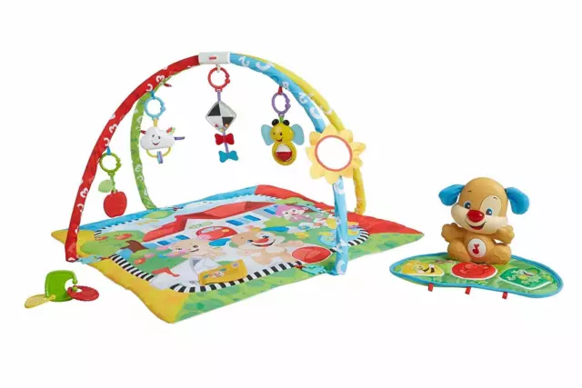 Fisher Price Mattel Lernspaß Hündchens Spieledecke FBD45,  Krabbeldecke, NEU/OVP