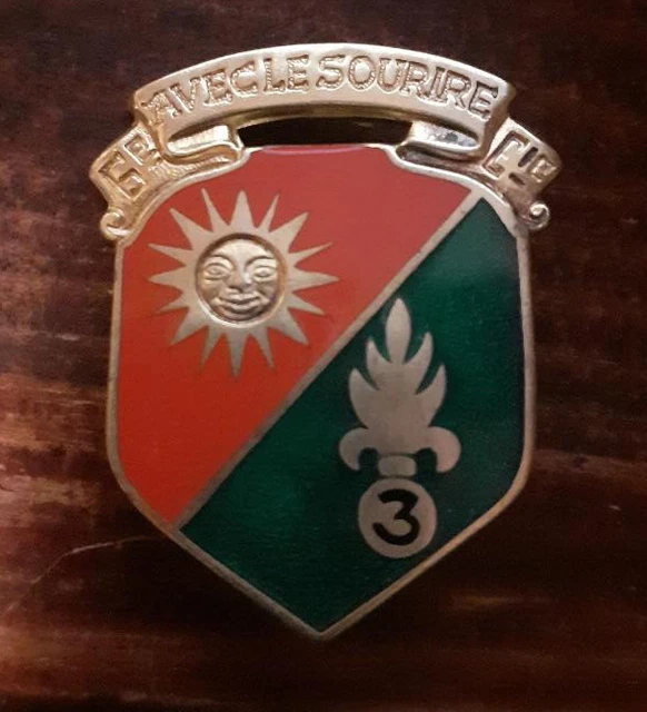 FREMDENLEGION ABZEICHEN 6° compagnie du 2° bataillon du 3°REI LEGION