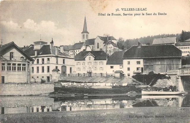 VILLERS-le-LAC - Doubs - Hôtel de France, Service pour le Saut du Doubs