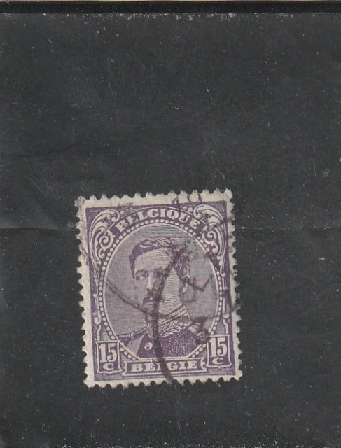 L6124 BELGIQUE N° Y&T 139 de 1915 " Albert 1er "  Oblitéré