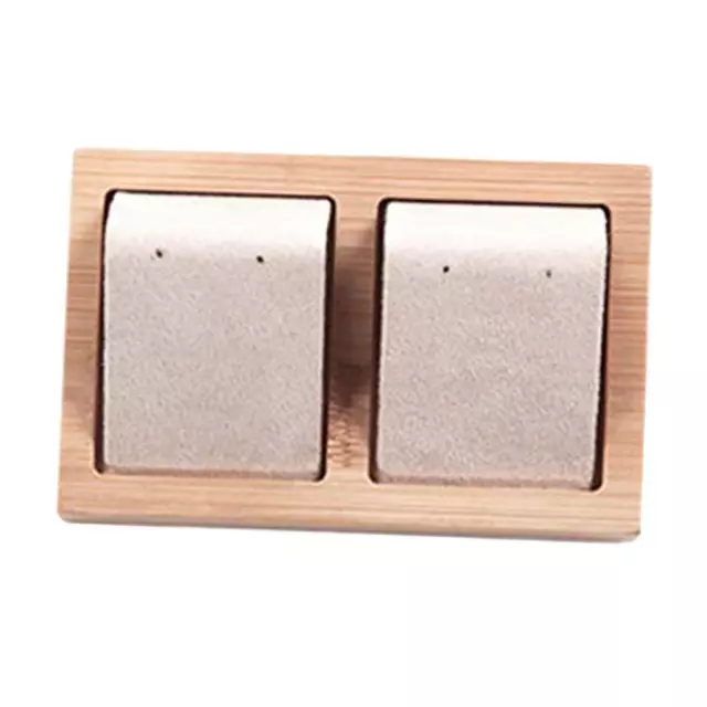 2pcs Earring Card Holder with Tray for Jewelry Accessory Display