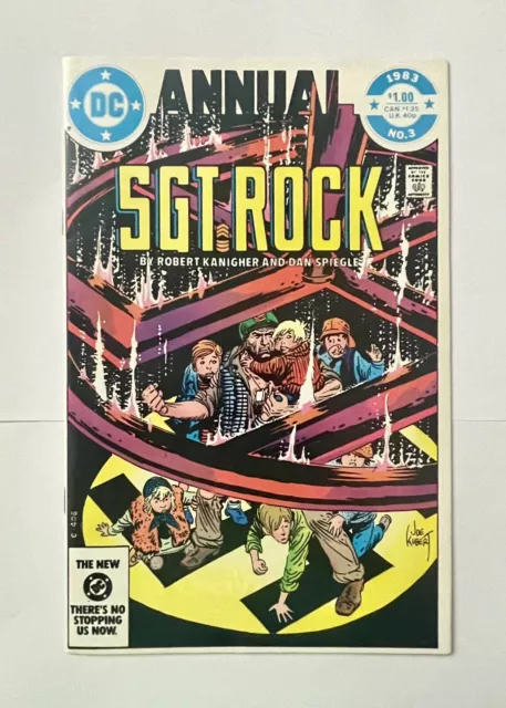 SGT ROCK ANNUAL Vol. 3 #3 DC Comics 1983, Joe Kubert Vintage EX-VG