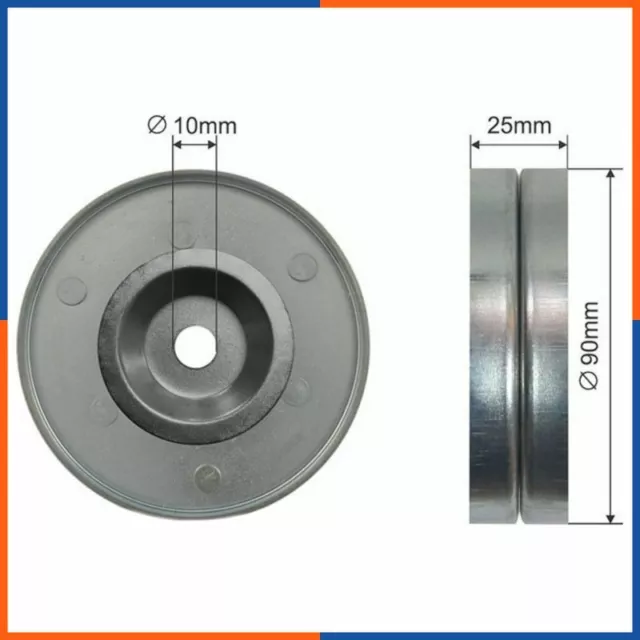 Galet tendeur de courroie d'accessoire pour SUZUKI | 66005