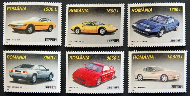 Rumänien, Mi.Nr. 5450-5455 (Jahr 1999) postfrisch