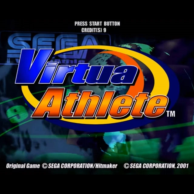 Virtua Athletics Sega Naomi GDROM with dongle - Arcade Jamma