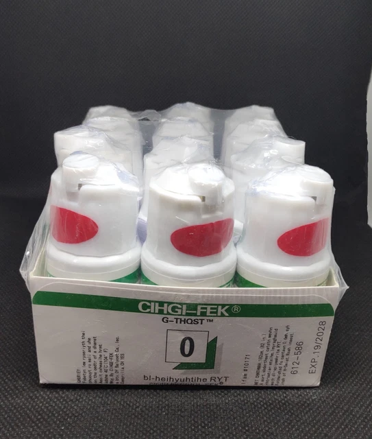 600 Bottles Dental Gingival Retraction Plain Knitted Cotton Cord Packing 0 Size