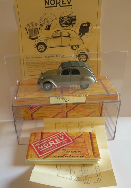 CITROEN 2CV PROTOTYPE 1939 Norev 1/43 avec boite EUR 11,90 - PicClick FR