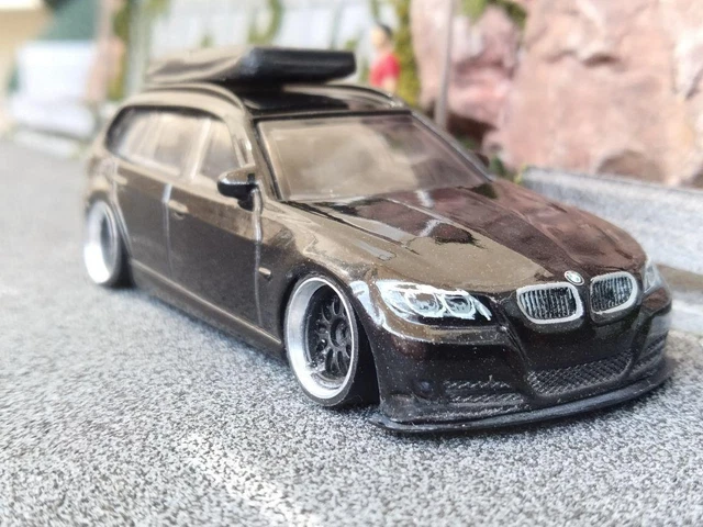 Hot Wheels Custom Bmw Stance Match Box Deep Rim Tomica Modification