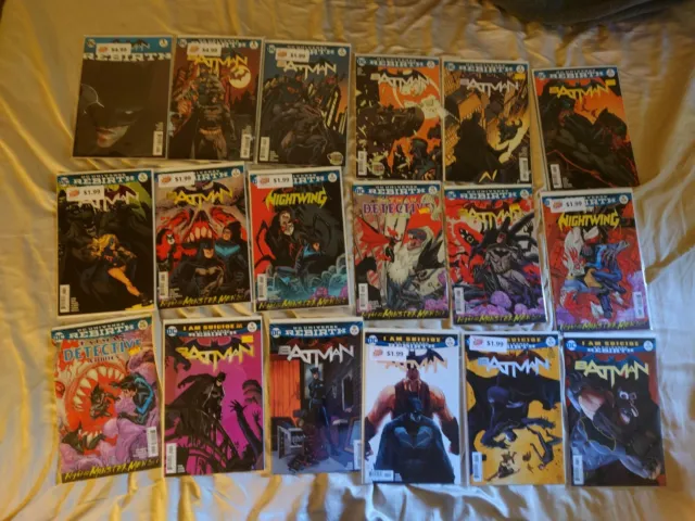 Batman Rebirth 1-85 Complete Tom King w/ Annuals Secret Files Flash Nightwing