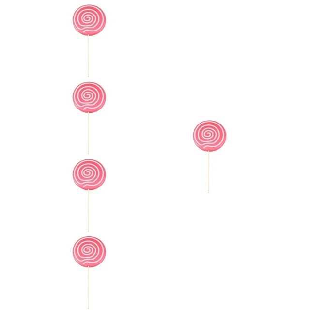 5x Sucette Artisanat Artificielle Jouets Sucette Bonbons Décoration