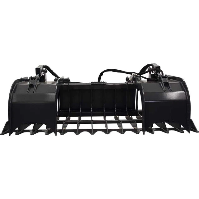 Skid Steer 72" Debris Graple by Jenkins, Great for Brush,Logs,Stumps, In Stock