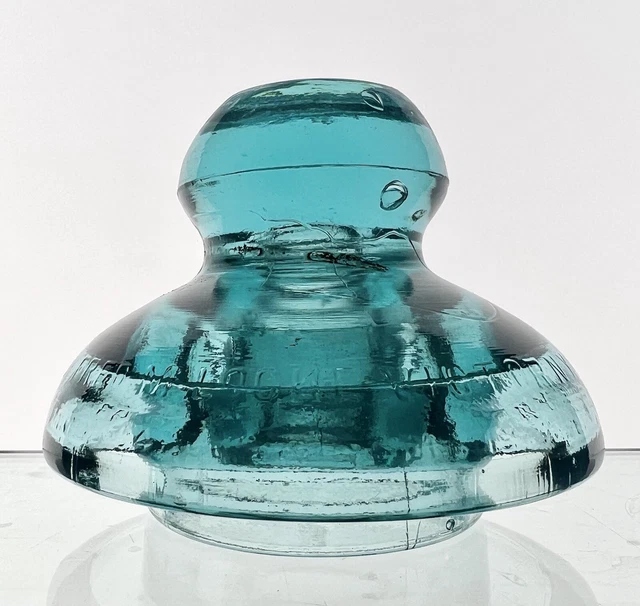 Large Fred Locke No.16 Glass Insulator Cd 297