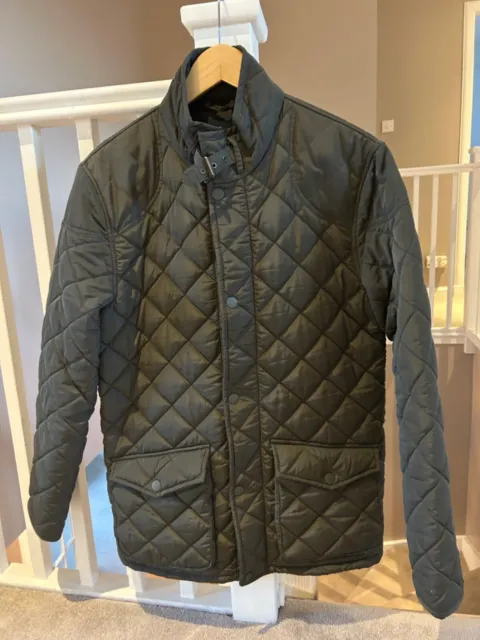 HOWICK QUILTED GREEN jacket, small, immaculate £9.00 - PicClick UK