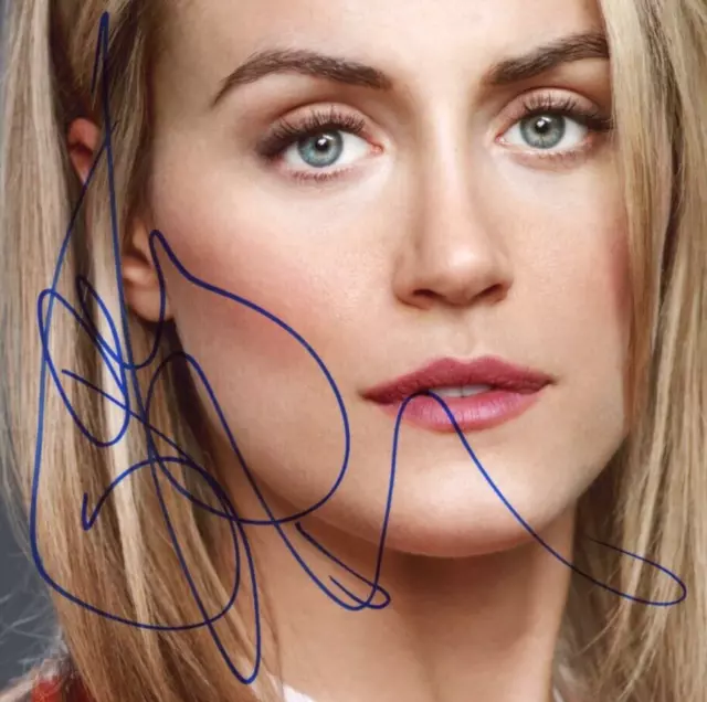 Taylor Schilling Signed 10x8 Photo Orange Is The New Black AFTAL#217 OnlineCOA 2