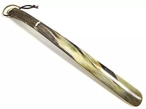 Abbeyhorn Stag Handle Shoehorns with Gift Box