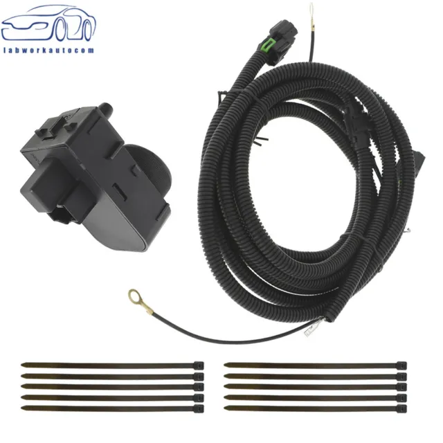 Fog Light Wiring Harness&Switch For GMC Sierra Chevy Silverado 1500 2500 3500