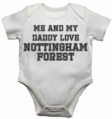 Me and My Daddy Love Nottingham Forest, per Calcio Fan Bambino Body