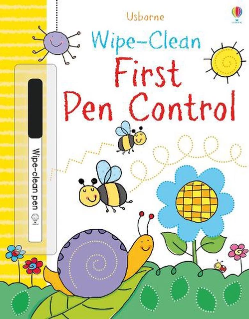 Wipe-clean First Pen Control by Sam Smith (English) Paperback Book